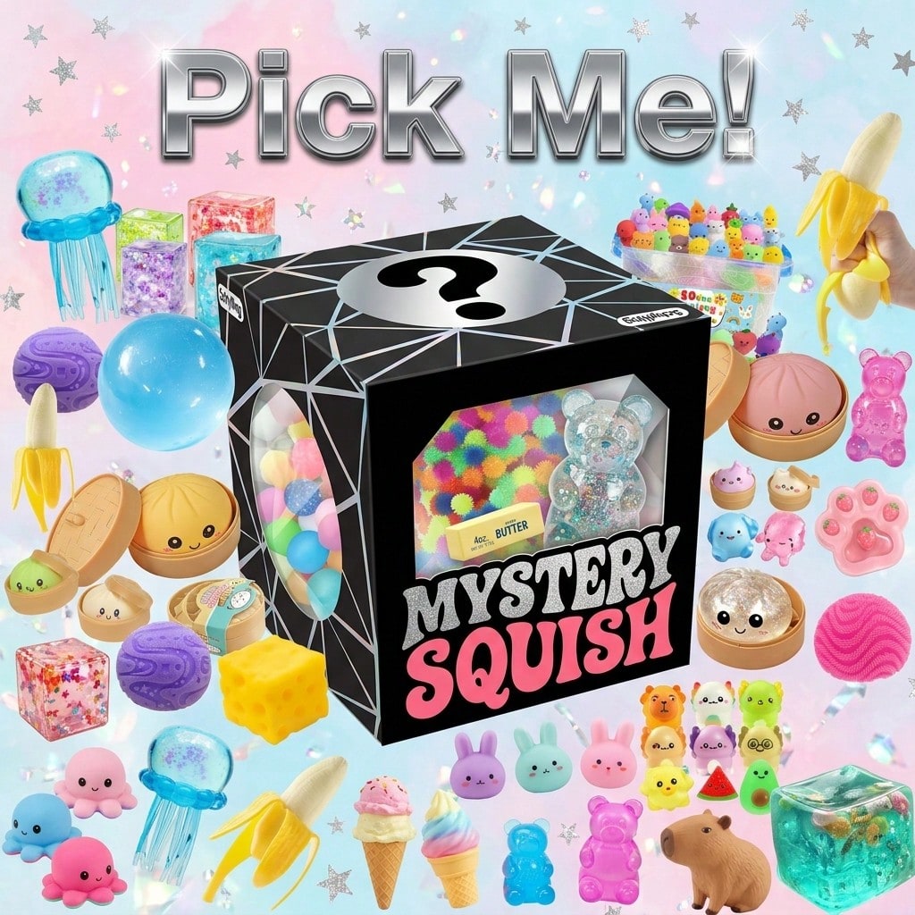 Mystery Box Blind Bag - Squishy Morbidi e Carini in Blind