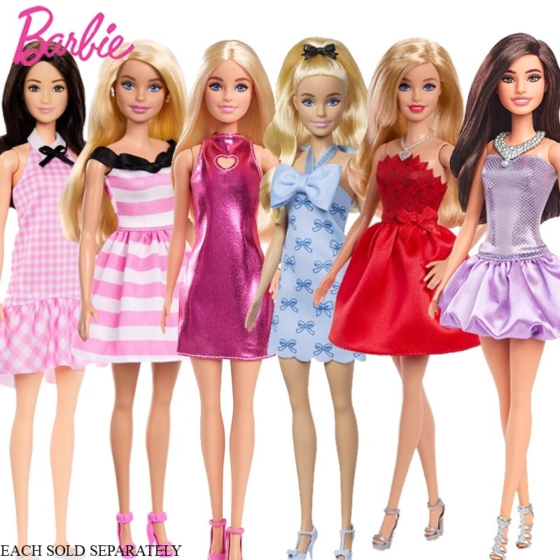 Mattel Toy Barbie - Bambole Barbie Fashionistas 100% Originali Mattel