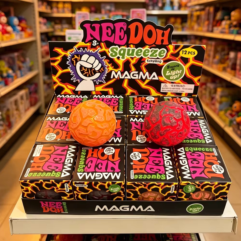 Fidget Cube Original - Nuovo Prodotto NeeDoh Glitter Magma Ball