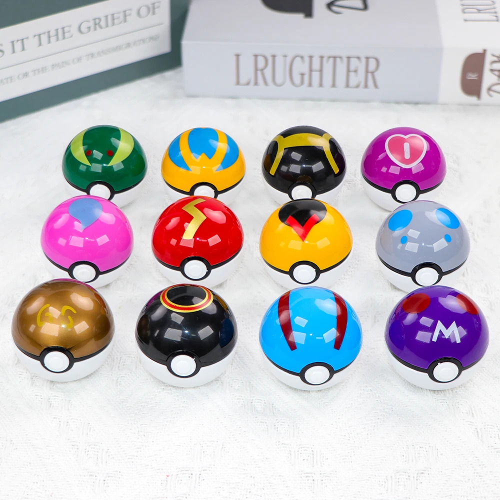 Vinyl Figure Blank - 12 Pezzi Poké Ball Pikachu Action