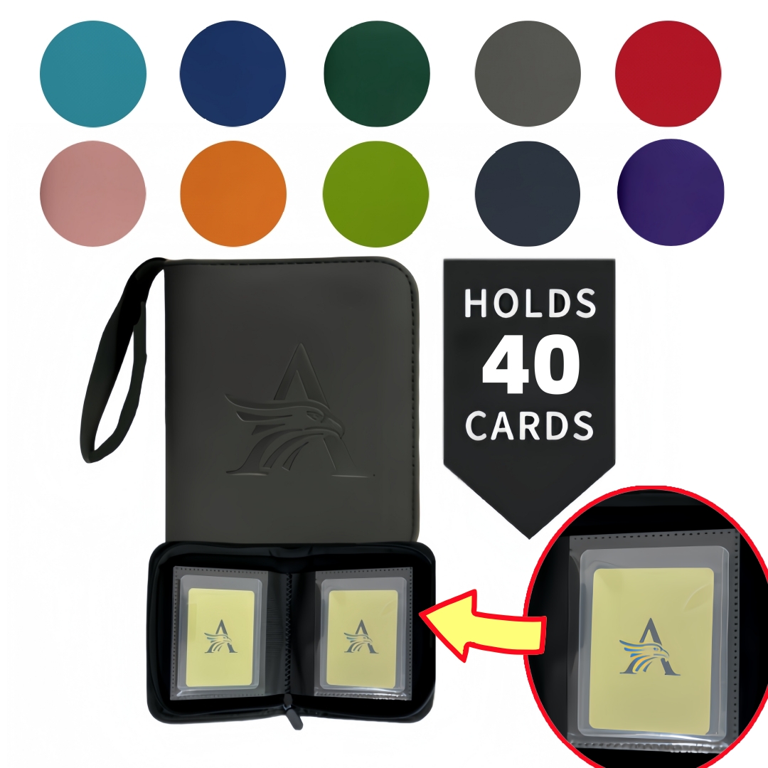 Trading Card Binder - Raccoglitore per Carte con Caricamento dall'Alto,