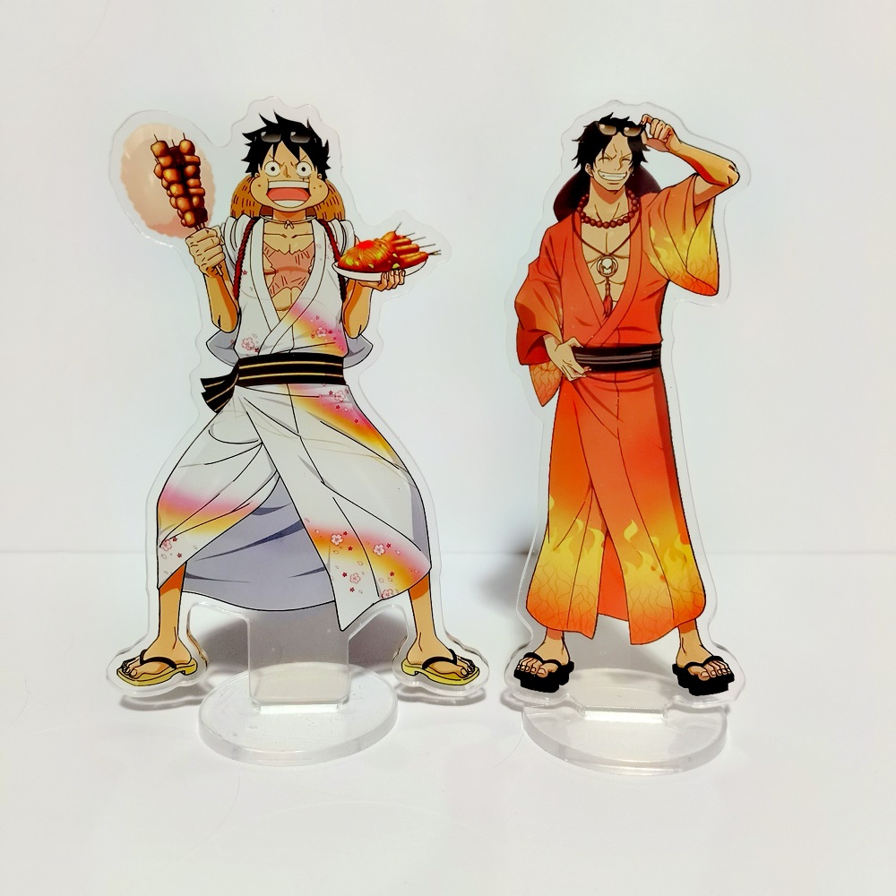 Action Figure Stand - One Piece Acrilico Stand Rufy Zoro