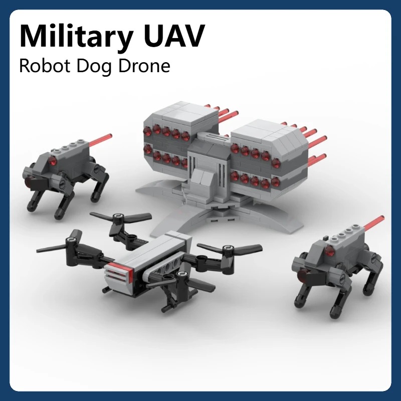 WW2 Accessori Militari UAV Rob - Lego Minifigure Holder recensione e prezzo