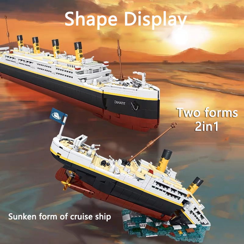 Idee creative Modello Titanic  - Lego Set City recensione e prezzo