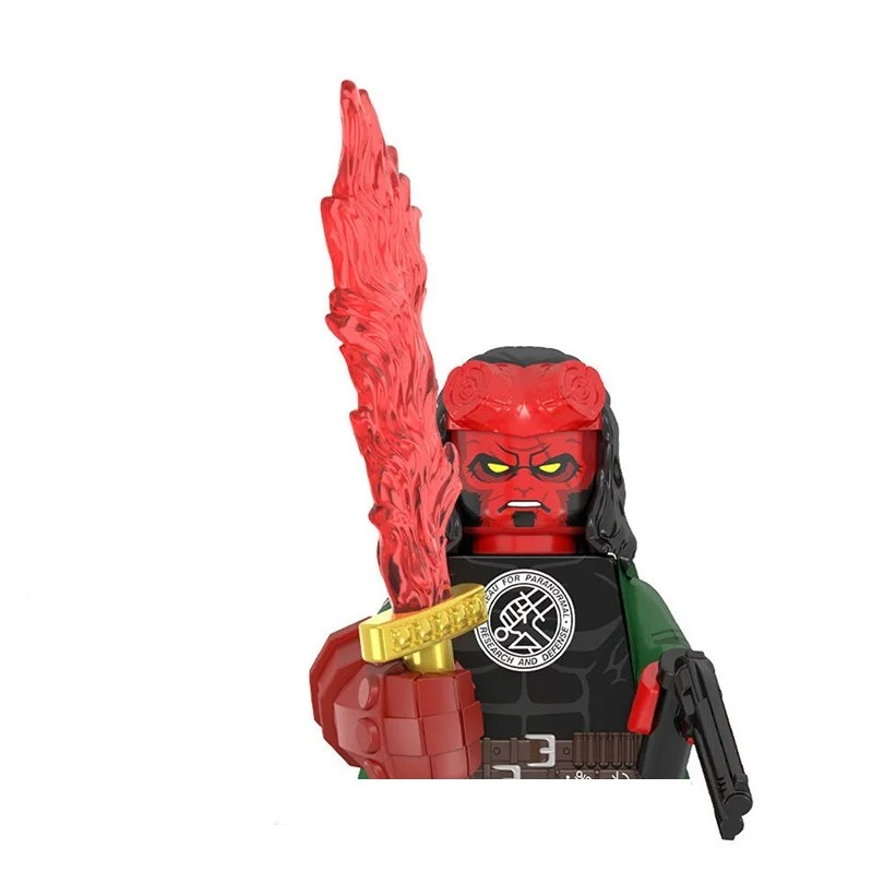 WM2422 WM2421 Hellboy Blocchi  - Building Block Mini recensione e prezzo