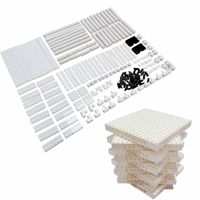 Pixel Art Painting Bianco Phot - Lego Minifigure Holder recensione e prezzo