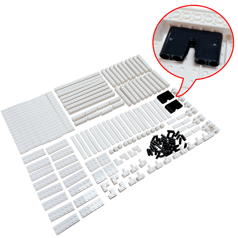Pixel Art Painting Bianco Phot - Lego Minifigure Holder recensione e prezzo
