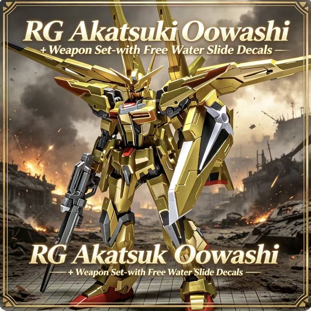 RG41 1/144 ORB-01 Akatsuki Oow - Bandai Model Gundam Rg recensione e prezzo
